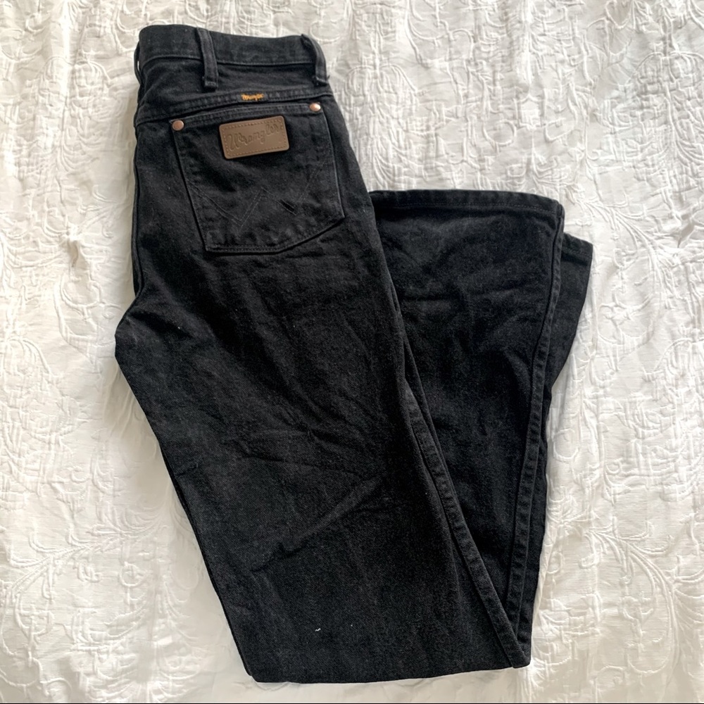 Vintage Black Wrangler jeans
